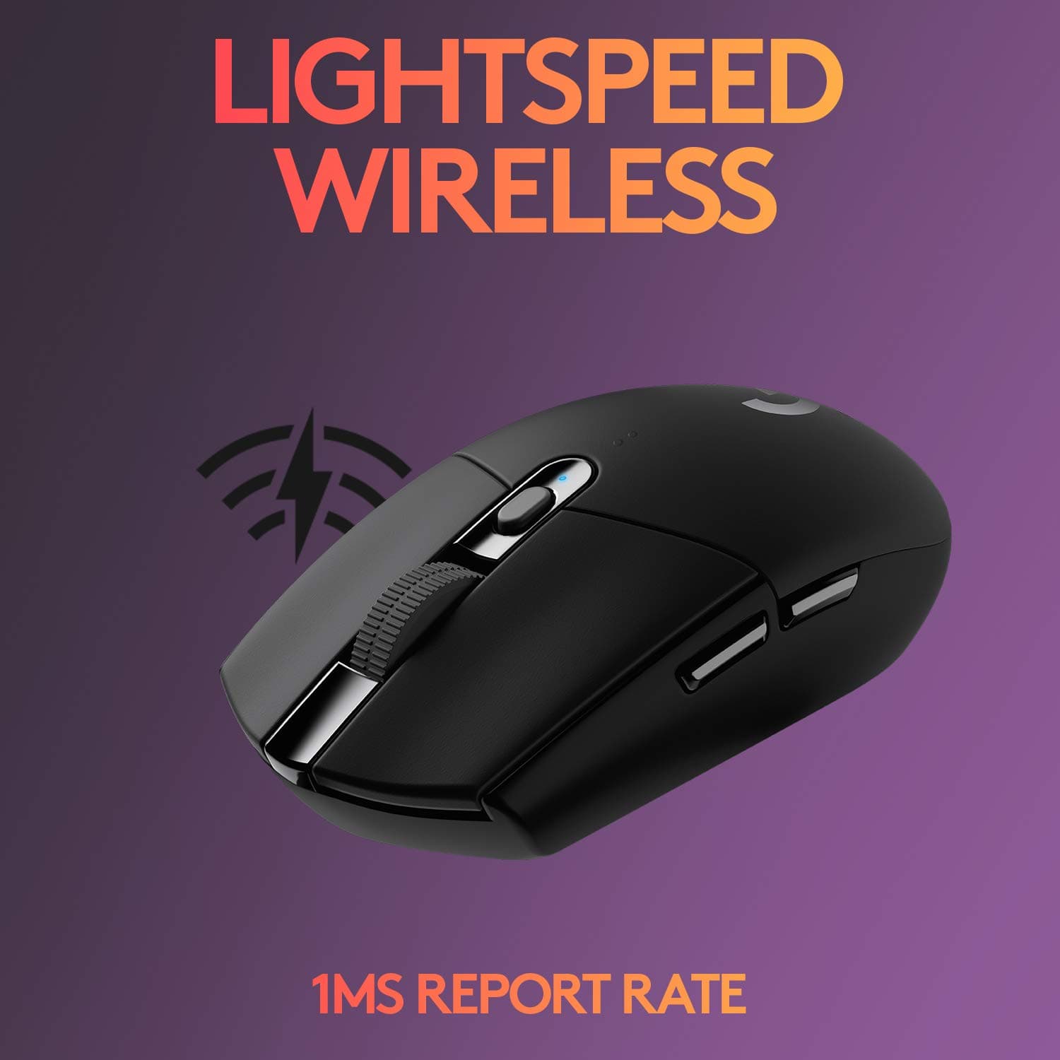 Logitech G305 Lightspeed Wireless Gaming Mouse, Black thumbnail 3