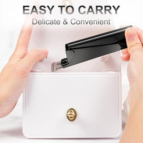 Black Premium Nail Clippers with Magnets Sizers for Acrylic Nails, Artificial Fake Nail False Nail Tip Cutter Trimmer Manicure Pedicure Sharp Blade Clip Tool For Salon Home Art Beauty thumbnail 8