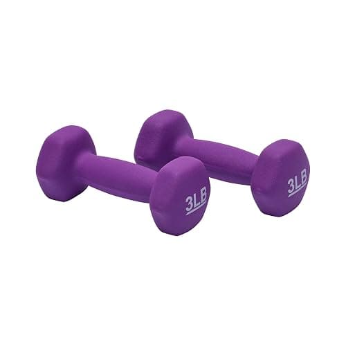 Amazon Basics Neoprene Dumbbell Hand Weights - Image 1