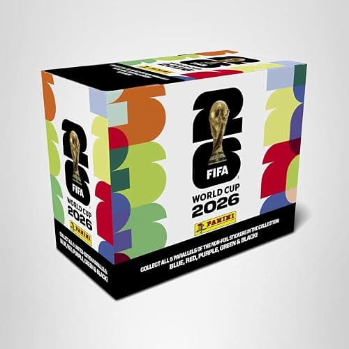 2026 Panini FIFA World Cup Sticker Box – 25 Sticker Packs – Includes Amazon Parallel Inserts – Official Tournament Collection thumbnail 2
