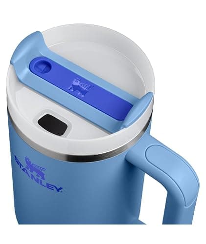 STANLEY Quencher H2.0 Tumbler with Handle and Straw 40 oz | Flowstate 3-Position Lid | Cup Holder Compatible for Travel | Insulated Stainless Steel Cup | BPA-Free | Blue Sky thumbnail 3