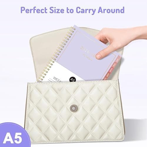 Forvencer Planner 2026-2027, 17 Month Weekly and Monthly Calendar Planner, Jan 2026 -May 2027, 6.3" x 8.4", Daily Agenda Book with Tabs, College Organizer Notebook, School Supplies for Student Teacher Classroom, A5, Black thumbnail 7