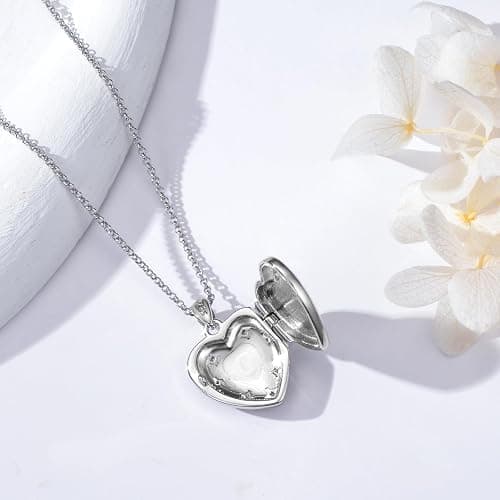 Locket Necklace 925 Sterling Silver thumbnail 5