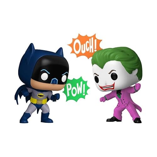 Funko POP! Heroes: Batman's 85th Anniversary - Joker/Batman, 2-Pack - DC Comics - Collectable Vinyl Figure - Gift Idea - Official Merchandise - for Kids & Adults - Comic Books Fans thumbnail 2
