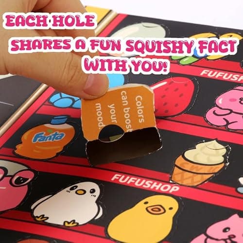 FUFUSQUISHY 30Pcs taba Squishy Toys Party Favors for Kids 4-8 8-12 Silicone Stress Relief Fidget Toys Treasure Box Classroom Birthday Xmax Gifts fufu Squishy thumbnail 8