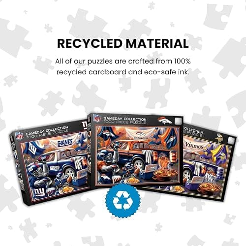 MasterPieces NFL Gameday Puzzles Collection - NFL Gameday Tailgate 1000 Piece Jigsaw Puzzle thumbnail 6