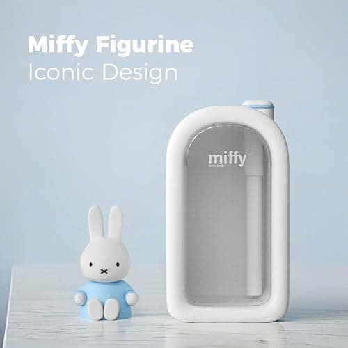 Mipow X Miffy Cool Mist Humidifier - Ultrasonic Quiet Humidifier, Mini Cute Humidifier with Night Light, 380ml for Bedroom, App-Controlled RGB Light (2.0 Plus-Version) - Blue thumbnail 8