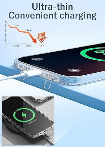 ZXZone iPhone Hang 2 Way Metal Phone Tether Tab, Upgraded Double Buckle Hole Ring Cell Phone Lanyard Patch, Phone Strap Replacement Part for iPhone Cases (Golden-TQ) thumbnail 6