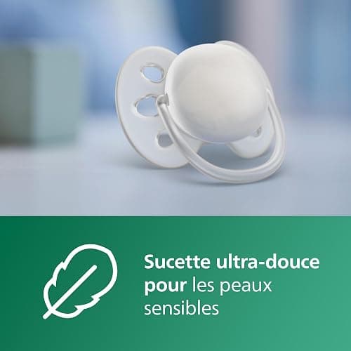 Philips Avent Kit biberons en verre Natural Response pour nouveau-né - 5 biberons, 2 sucettes Ultra Soft 0-6 mois, goupillon, sans BPA (modèle SCD879/11) thumbnail 6
