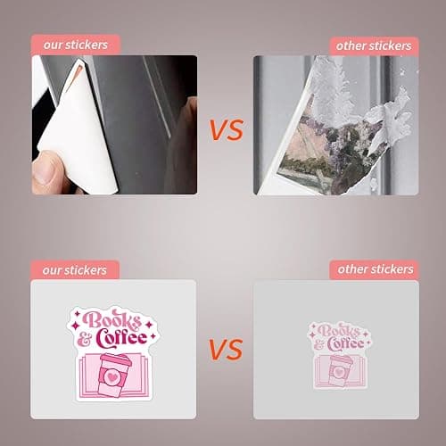 120Pcs Pink Book Stickers, Booktok Reading for Kindle Stickers, Aesthetic Kindle, Book Gifts foiTeens and Adults Women, Girls thumbnail 4