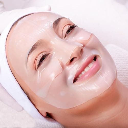 Kewhunt Deep Collagen Face Mask Overnight, Bio- Collagen Mask Real Deep Mask, Hydrating Hydrogel Masks with Low Molecular Collagen for Firming, Elasticity, Pore Minimizing 40g x 5ea Christmas Gifts thumbnail 6