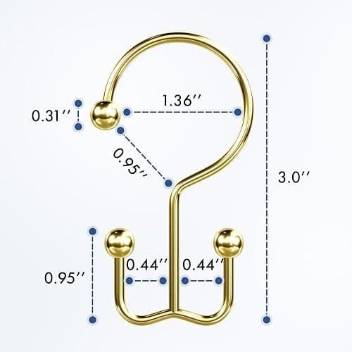 Shower Curtain Hooks  thumbnail 2