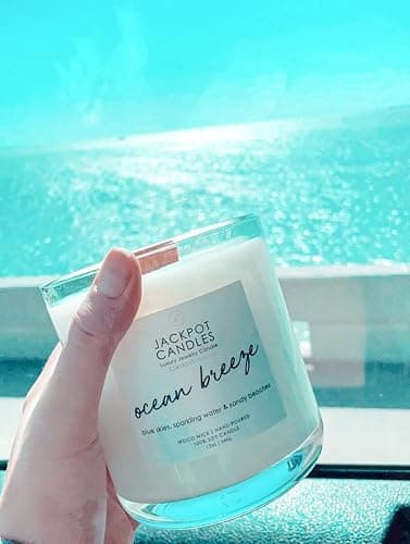 Ocean Breeze Candle with Ring Inside (Surprise Jewelry Valued at $15 to $5,000) Ring Size 7 thumbnail 4