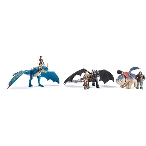 DreamWorks Dragons, How to Train Your Dragon, Gronckle & Fishlegs, Viking Duo Action Figures, Kids Toys for Boys Ages 4 and up thumbnail 12