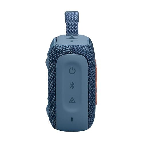 JBL Go 4 - Ultra-Portable, Waterproof and Dustproof Bluetooth Speaker, 7-Hour Built-in Battery, Made in Part with Recycled Materials (Blue) thumbnail 8
