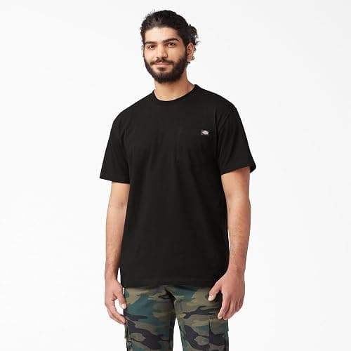Dickies Men's Big & Tall Heavyweight Crew Neck Short Sleeve Tee thumbnail 3