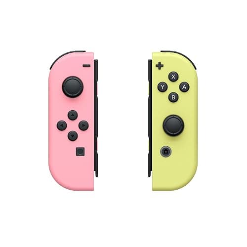 Nintendo Paire de Manettes Bluetooth Joy-Con Gauche Rose Pastel et Droite Jaune Pastel, Pour Switch thumbnail 5