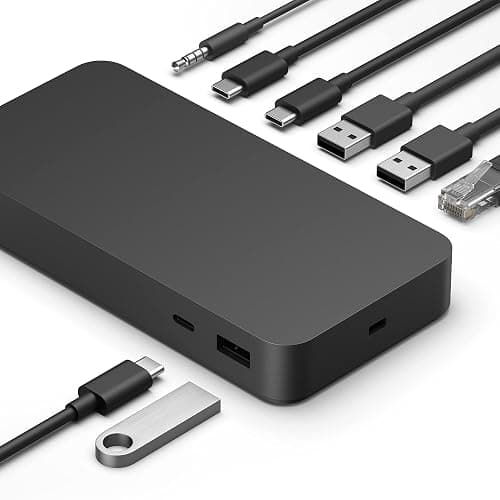 Microsoft Surface Thunderbolt 4 Docking Station - Black (T8H-00001) - Image 1