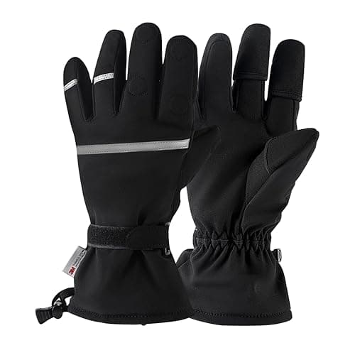 YUULNMOP Drone Flight Gloves Photography Gloves Suitable for Outdoor Professional Photographers Cycling Mountaineering Walking Driving Skiing Winter Warm Gloves Size L/XL - Image 1