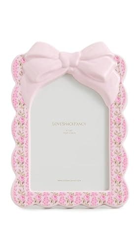 LOVESHACKFANCY Women's Decorative Bow Frame 4x6 - Image 1