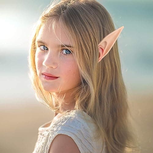 FRESHME Fairy Pixie Elf Ears - Cosplay Pointed Ears Halloween Costume Renaissance Accessories Vampire Ears Anime Dress Up thumbnail 6