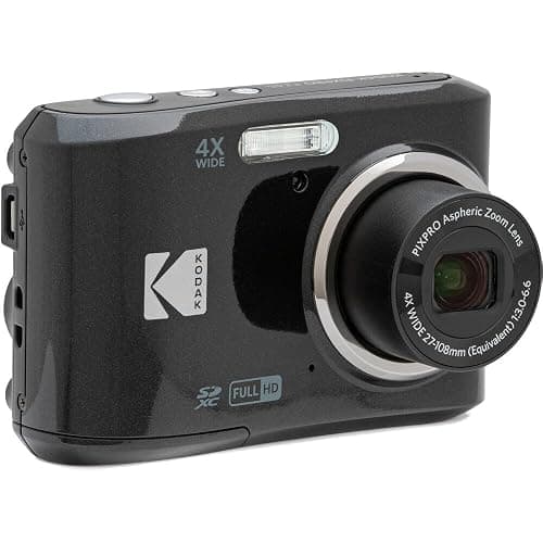 Kodak PIXPRO FZ45 Digital Camera (Black) Bundle with 32GB Class 10 UHS-I U1 SDHC Memory Card and AA High-Performance Alkaline Batteries (4-Pack) (3 Items) thumbnail 2