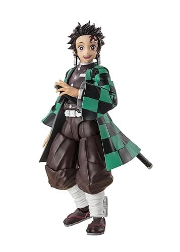 TAMASHII NATIONS - Demon Slayer: Kimetsu no Yaiba - Tanjiro Kamado S.H.Figuarts Action Figure | Demon Slayer Kimetsu No Yaiba 6 Inch Action Figure S.H. Figuarts - Tanjiro Kamado - Image 1