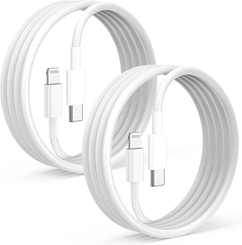 2Pack for iPhone14/13/12 Fast Charger Cable 6ft [Apple MFi Certified], USB Type C to Lightning Cable 6 Foot Apple iPhone Charging Cord for iPhone14 13 12 Pro XR XS Plus - Image 1
