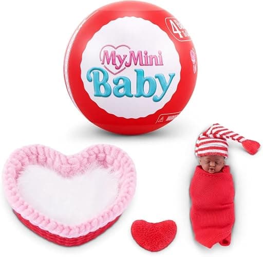 Mini Baby Sweet Hearts Mystery Capsule - Baby Doll Toy with Accessories Collectible - Image 1