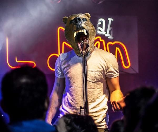 Brown Bear Animal Head Latex Mask Halloween Wild Forest Animal Costume Grizzly Bear Overhead Mask for Adult thumbnail 5