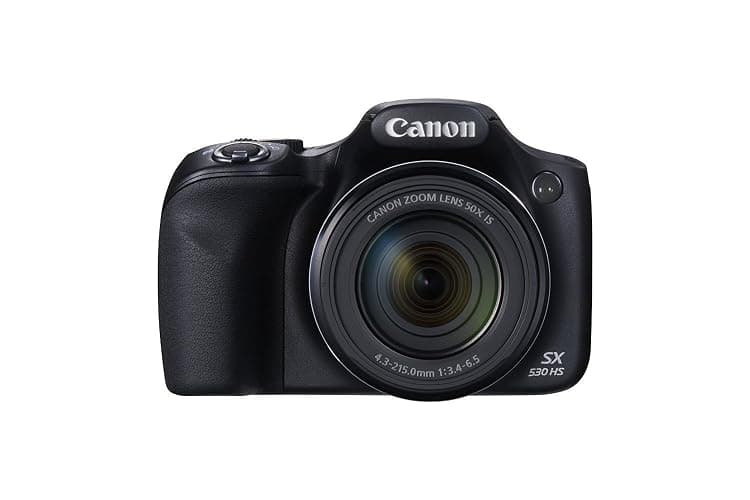 Canon PowerShot SX530 HS 16.0 MP CMOS Digital Camera with 50x Optical is Zoom (24-1200mm), Built-in WiFi, 3-Inch LCD and 1080P Full HD Video (Black) (Renewed) - Image 1