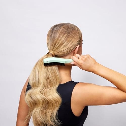 Mane Master™ Curved Boar Bristle Smoothing Hair Brush thumbnail 2