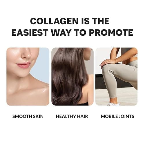 Cevitol Marine Collagen Peptides - Hydrolyzed Ultra-fine Collagen Powder for Women & Men, Hyaluronic Acid, Biotin, Vitamin C, for Skin, Hair, Nails, Joints, Non-GMO, Unflavored, Easily Dissolved, 16oz thumbnail 5