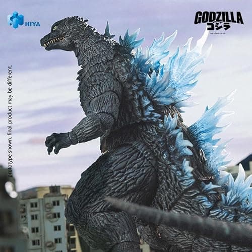 Hiya Toys LEBOO Action Figure, Exquisite Basic Godzilla vs. Mechagodzilla 2002-7in Heat Ray Godzilla-EBG0404 thumbnail 8