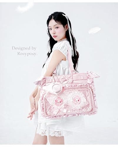 Cute Ita Bag Tote Purse, Kawaii Coquette Y2K Tote Purse Itabag Grunge Shoulder Bag Aesthetic Cutecore Itabag thumbnail 2