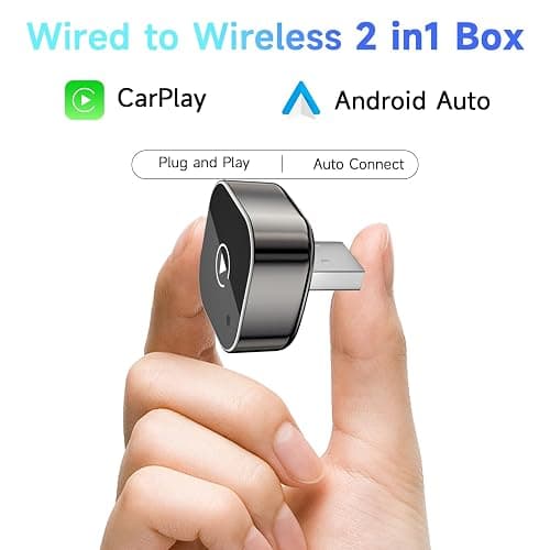 Yizro Wireless CarPlay Adapter for Apple iPhone ＆Android（2025-2026 Upgrade） Small Size, Plug and Play, Fast and Stable Connection Wireless Adapter for CarPlay＆Android thumbnail 8