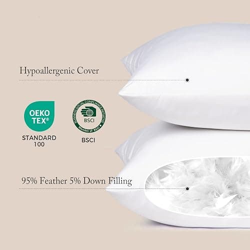 puredown® Pillow Inserts 26 x 26 Set of 2 thumbnail 3
