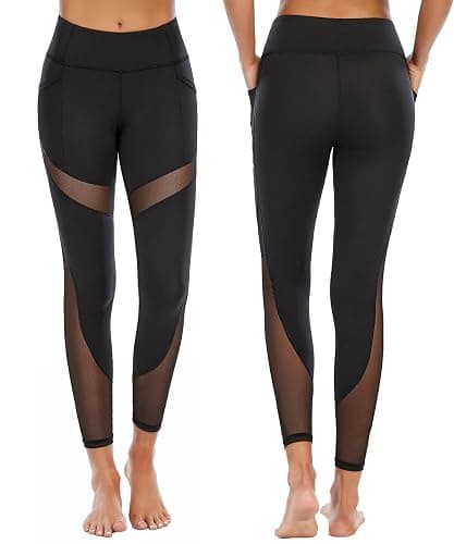 CSTOWN High Waist Yoga Pants Workout Leggings Yoga Tights thumbnail 2