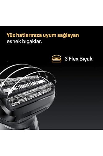 Braun Serie 5 52-N1200S, Negro.  thumbnail 3