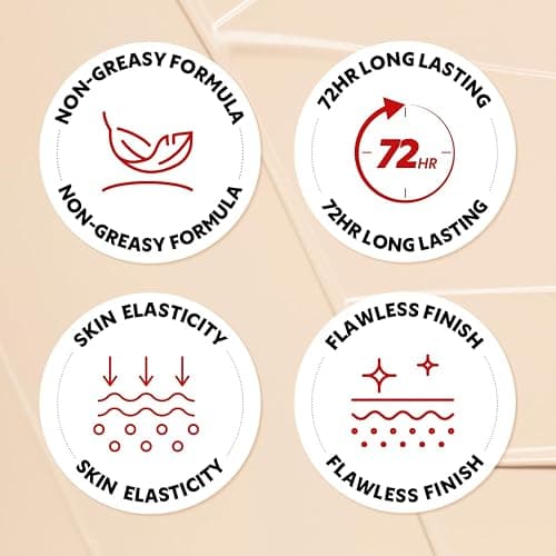 TIRTIR Mask Fit Red Cushion Foundation | Full coverage, Weightless, Skin fit, Satin Glow Finish, Korean Makeup BB Foundation, beauty, Tattoo cover up, Buildable (#21N Ivory, 0.63 Fl Oz) thumbnail 7