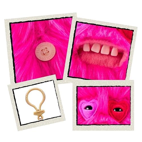 Candide, Fuggler, Key Rings, Captain Cardiac, Plush Keychain-5" thumbnail 3