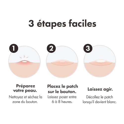 Hero Cosmetics Mighty Patch Original – Patch Bouton Nuit – Résultats en 6H – Technologie Hydrocolloïde – Absorbe les Impuretés & Réduit les Boutons – Format 36 Patchs thumbnail 7