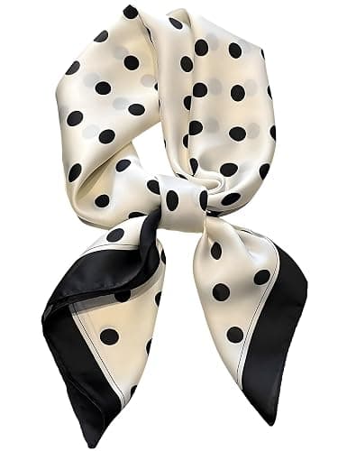 Dailyacc Hair Bandanas Scarf For Women Lightweight Fashion Neck Silk Satin Head Scarves For Sleeping Handbags Scarf - Image 1