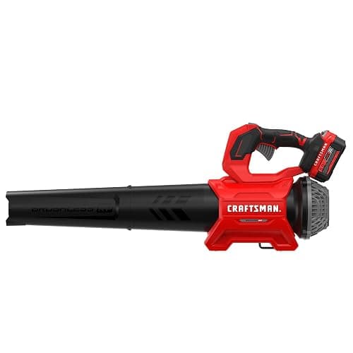 CRAFTSMAN Leaf Blower Cordless with Battery and Charger V20 RP, Up to 110 MPH Power, Handheld Electric Leaf Blower, Brushless Motor, Lightweight, 5.0Ah (CMCBL730P1) thumbnail 10