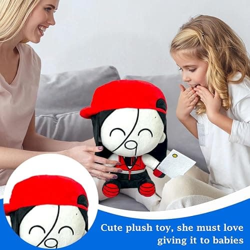Fxaiui BU-TCHER Vanity Yixi Soft Plush Ornament 9.8 Inch Modern Decorative Cushion Plush Cozy Stress Relief for Sofa Bedroom Office and Gift Giving thumbnail 5
