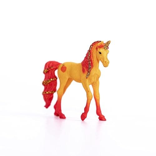 Schleich bayala, Collectible Unicorn Toy Figure for Girls and Boys, Peach Unicorn Figurine (Fruity Series), Ages 5+ thumbnail 3
