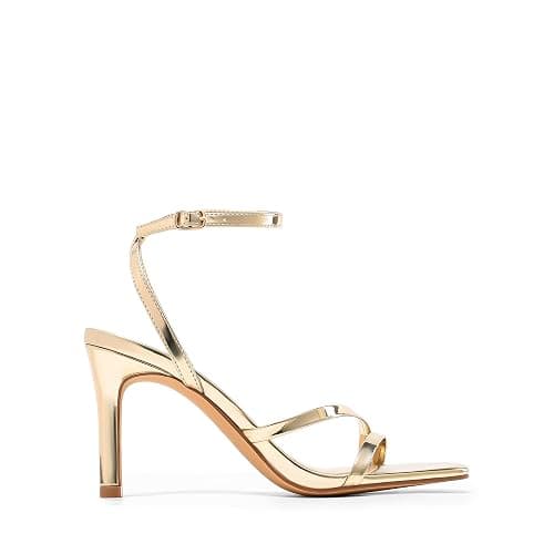 DREAM PAIRS Women’s High Stilettos Heels Open Toe Square Sandals Ankle Strap Pumps Sexy Comfort Strappy Dress Shoes Party Wedding Heeled Sandals thumbnail 2