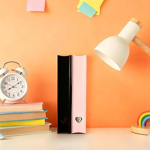 Hacaroa 2 Pack Photocard Binder 4 Rings with 50 Pages 450 Pockets, 2x3" Kpop Photo Card Holder Book A4 Binder, One Sided Card Sleeves Photo Album for Post Cards, Cards Collectors, 2 Colors thumbnail 8