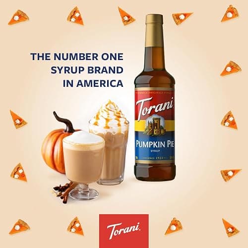 Coffee Syrup, Pumpkin Pie Flavored Syrup for Drinks, 25.4 Fl Oz thumbnail 4