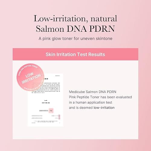 medicube PDRN Toner Salmon DNA PDRN CICA Soothing Toner | Lightweight Watery Toner with PDRN, Niacinamide, Peptides - For Uneven Skin Tone & Soothing, Korean Skincare, 8.45 fl. oz thumbnail 6